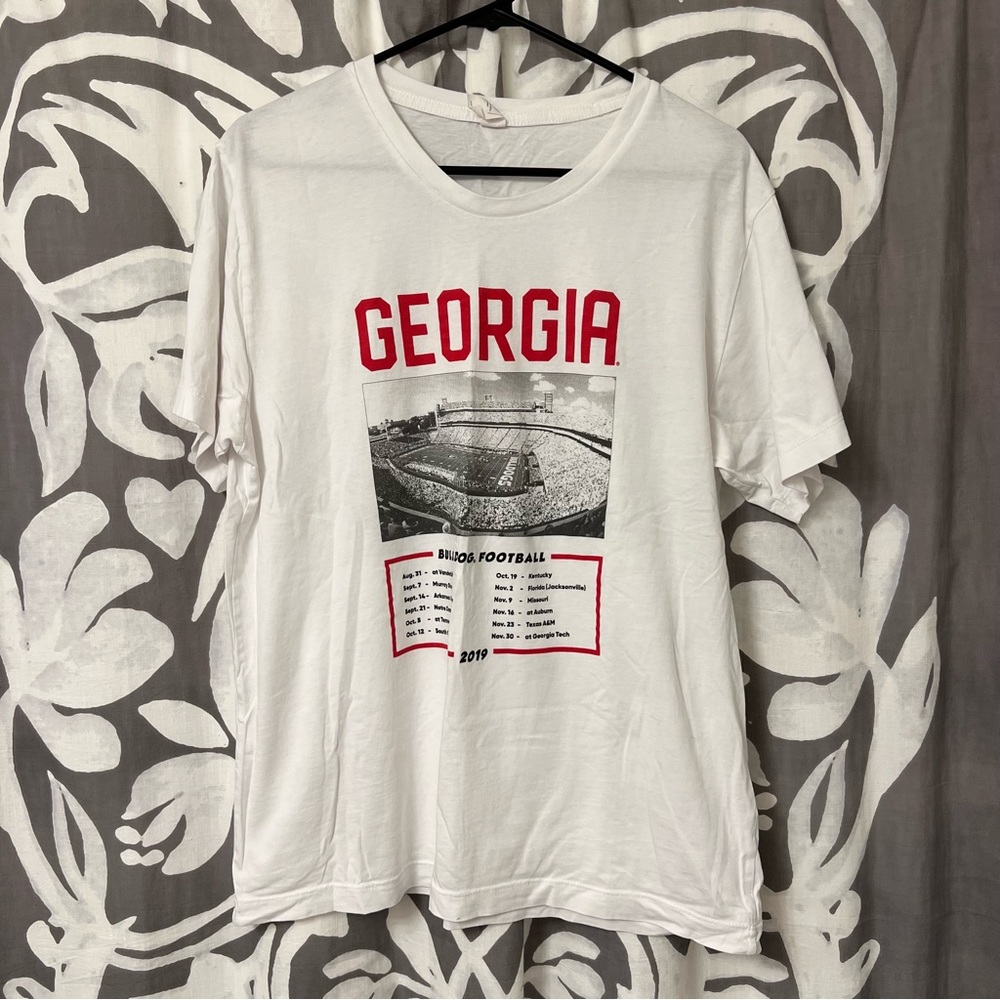 UGA Georgia Bulldog Football Tee